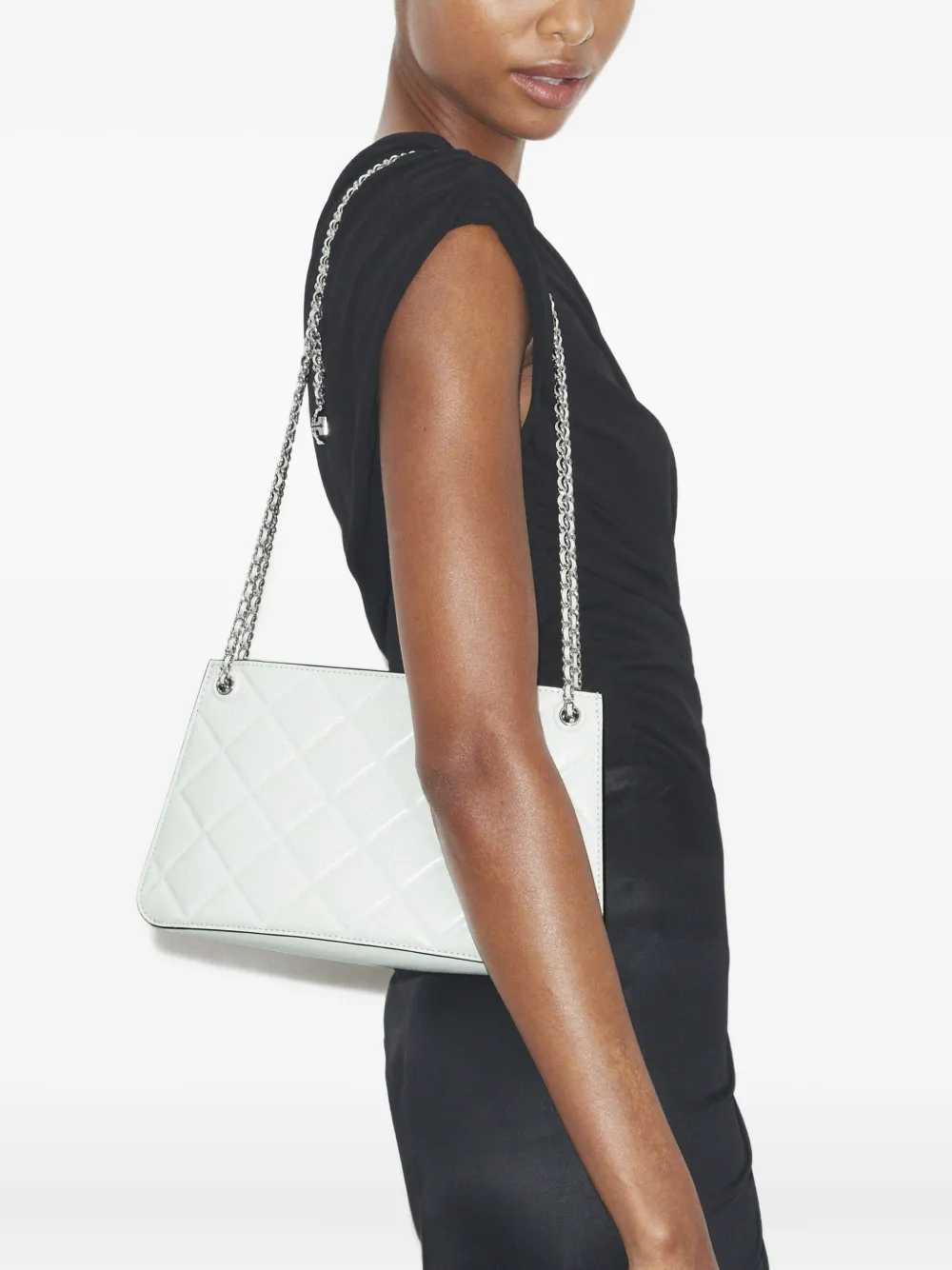 Tory Burch Fleming shoulder bag - Wit