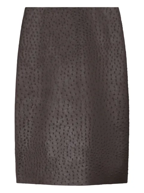 Tory Burch textured mini skirt