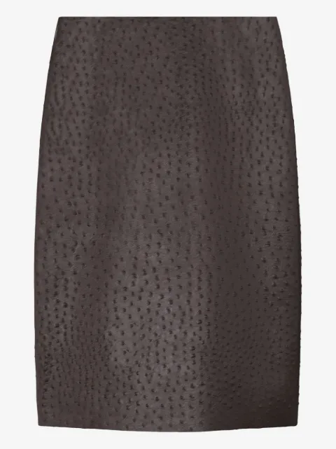 Tory Burch textured mini skirt