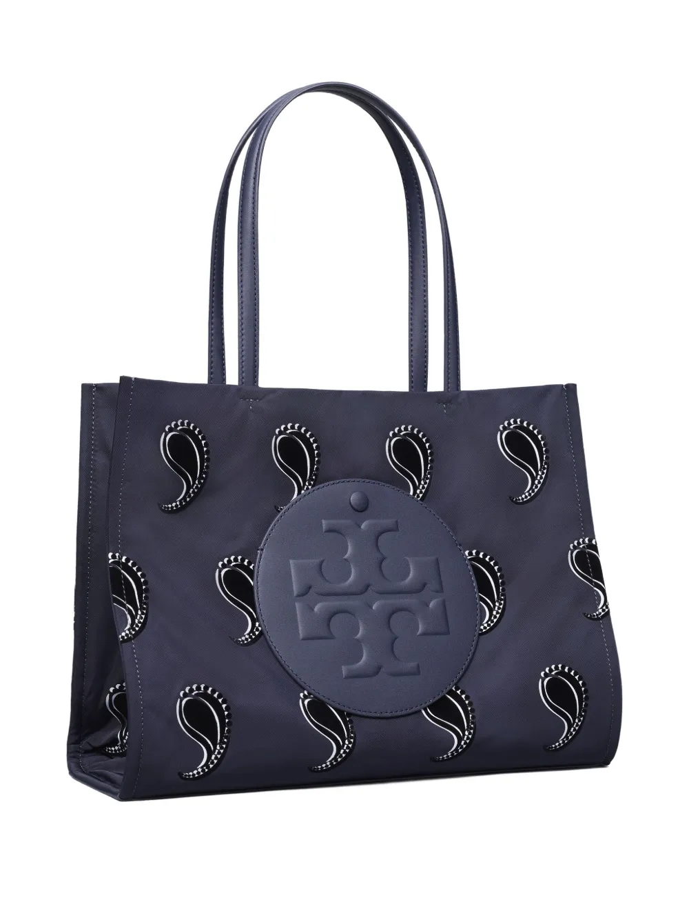 Tory Burch Small Ella Tote Bag In Blue