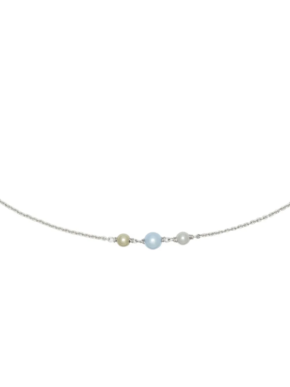 Tory Burch Moondance necklace - Zilver