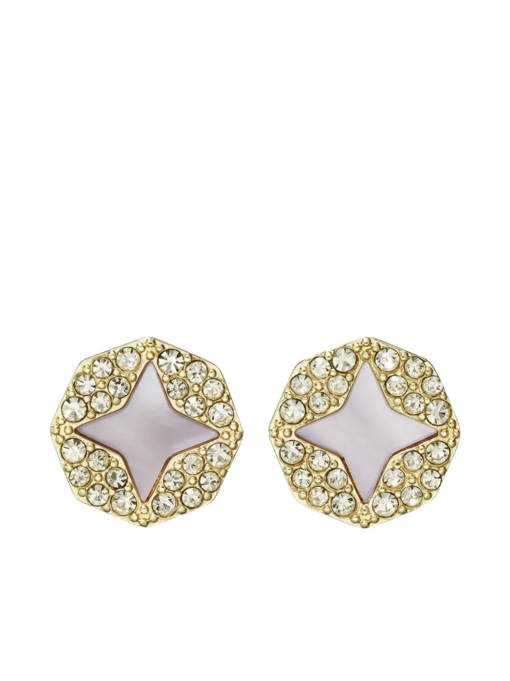Tory Burch The Forget Me Not Stud Earrings In Gold