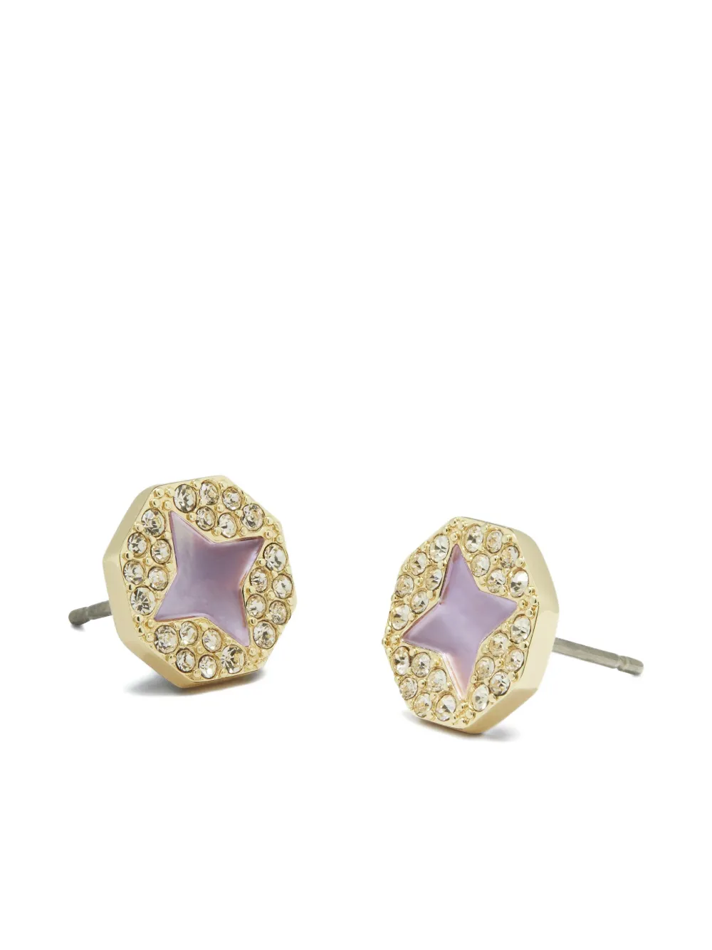 Tory Burch The Forget Me Not Stud Earrings In Gold