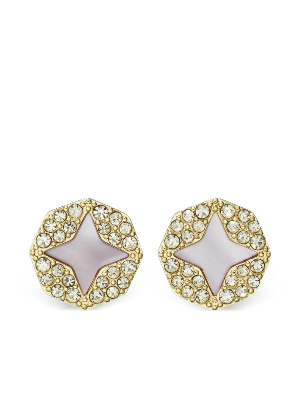 Tory Burch The Forget Me Not ピアス - ゴールドトーン Tory Burch The Forget Me Not ピアス - ゴールドトーン