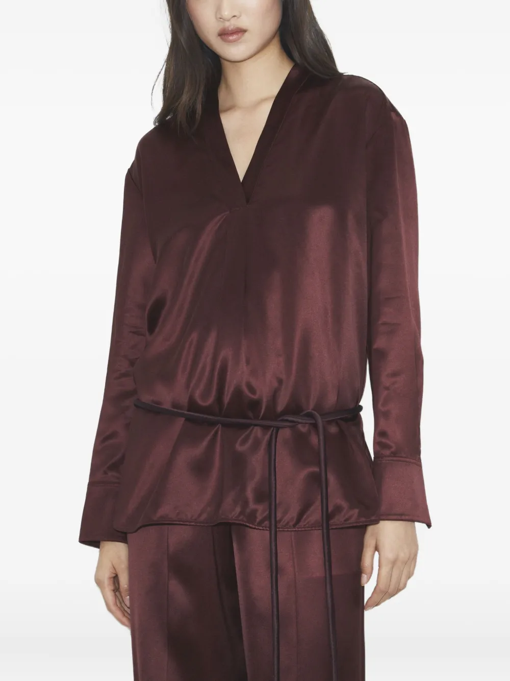 Tory Burch Asymmetric Top In Brown