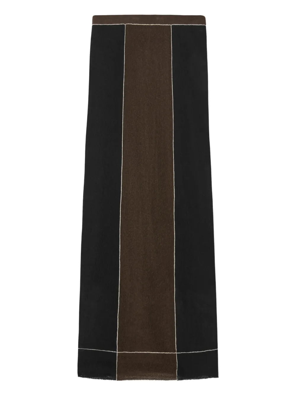 Tory Burch パネル スカート - ブラック