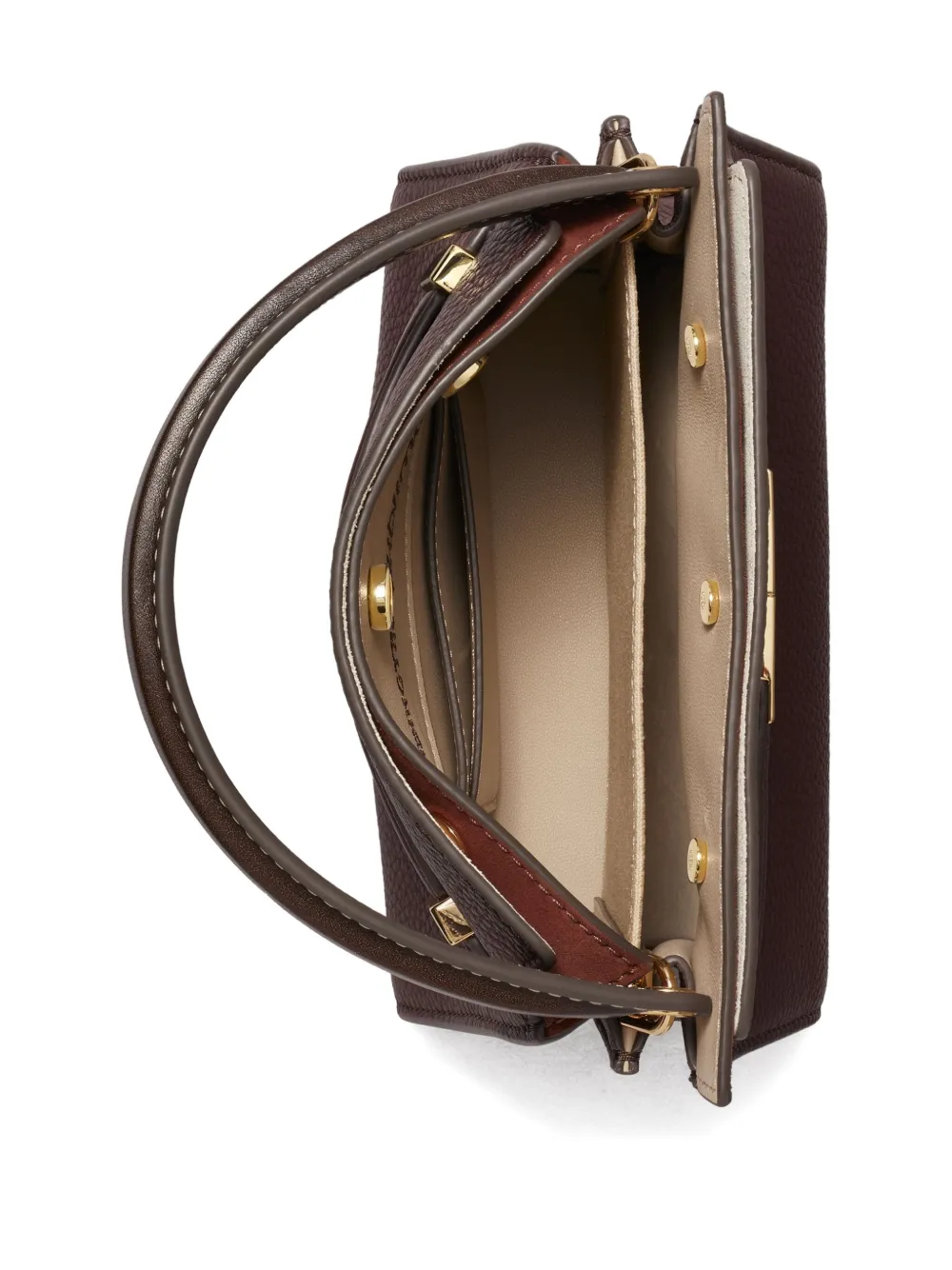 Tory Burch Lee Radziwill Leather Mini Bag In Red