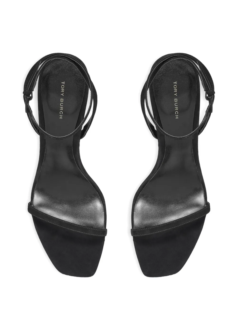 Tory Burch 90 mm pavé sandalen met hak Zwart