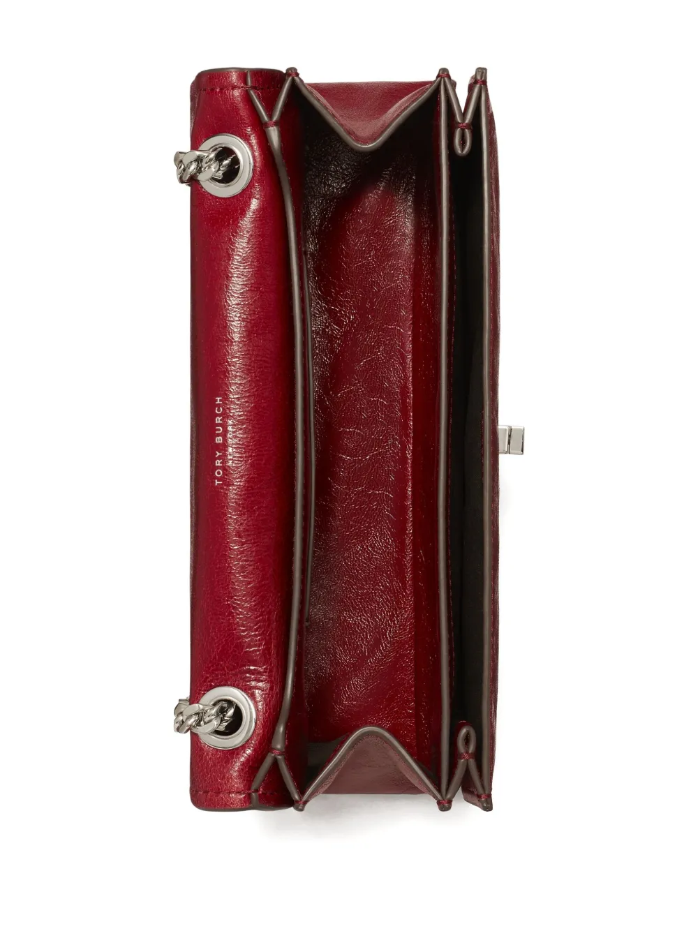 Tory Burch Kira schoudertas met logo Rood