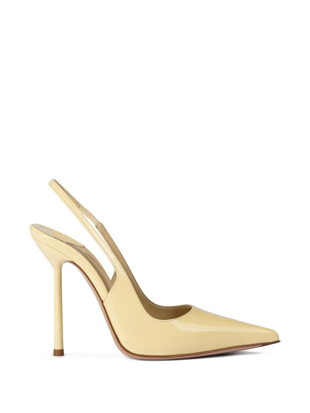 Le Silla Bella slingback pumps Geel