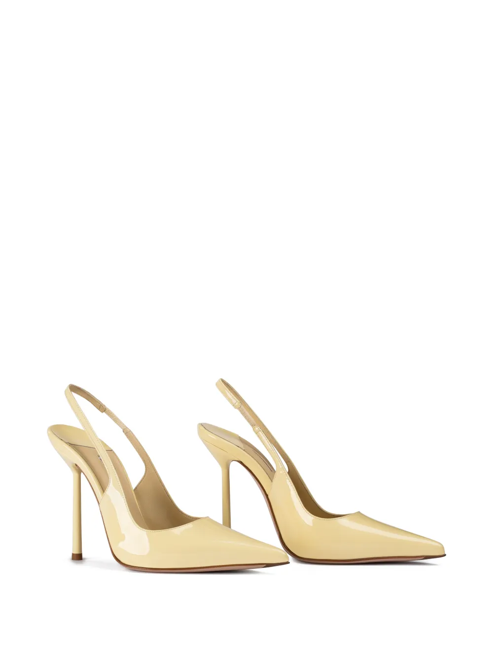 Le Silla Bella slingback pumps Geel