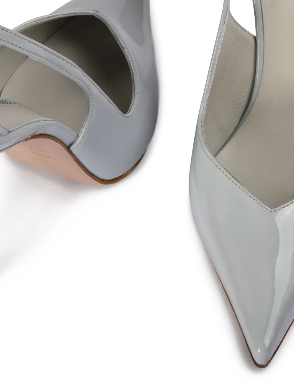 Le Silla Vivienne slingback pumps Grijs