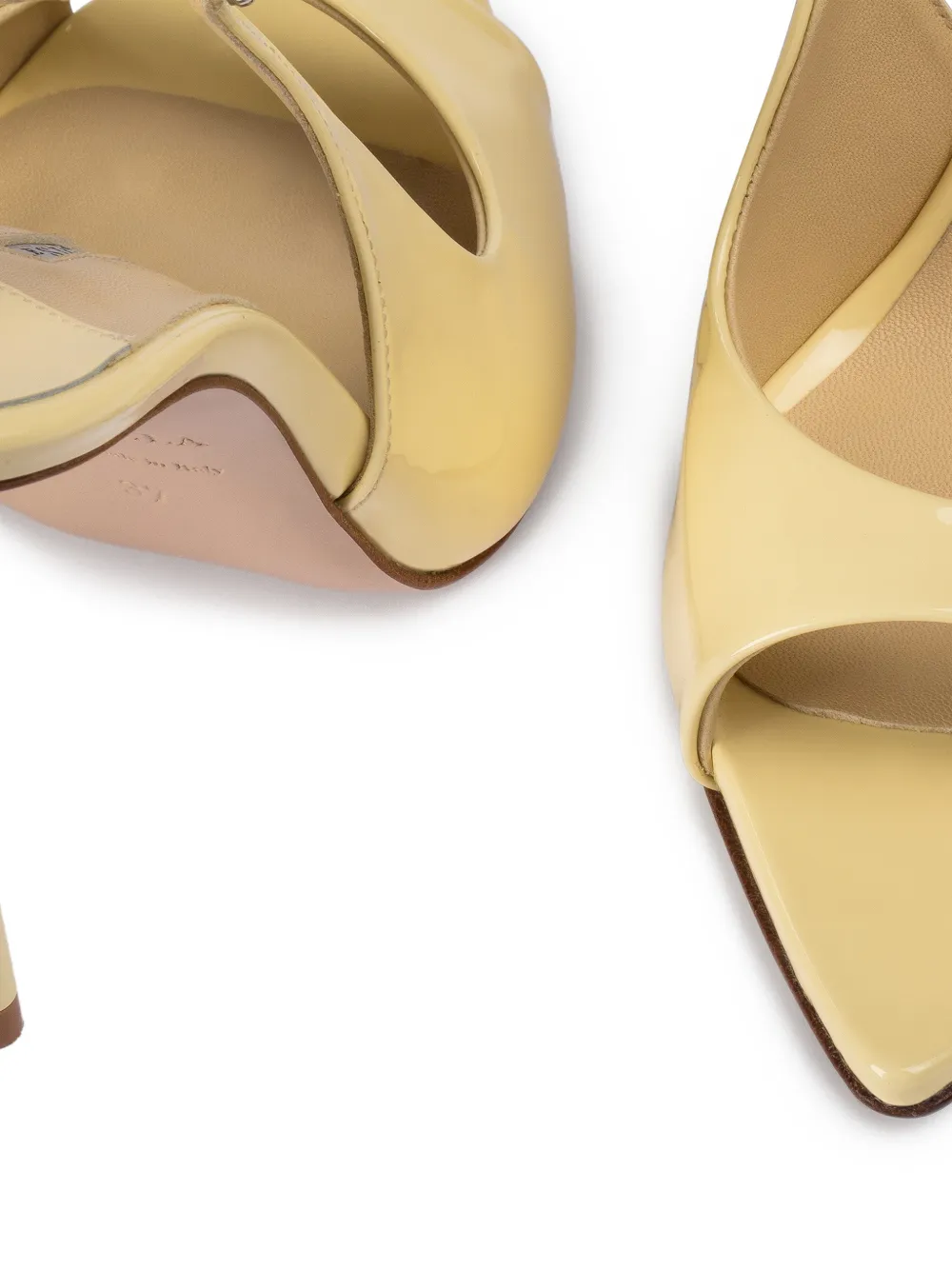 Le Silla Bella sandalen met hak Geel