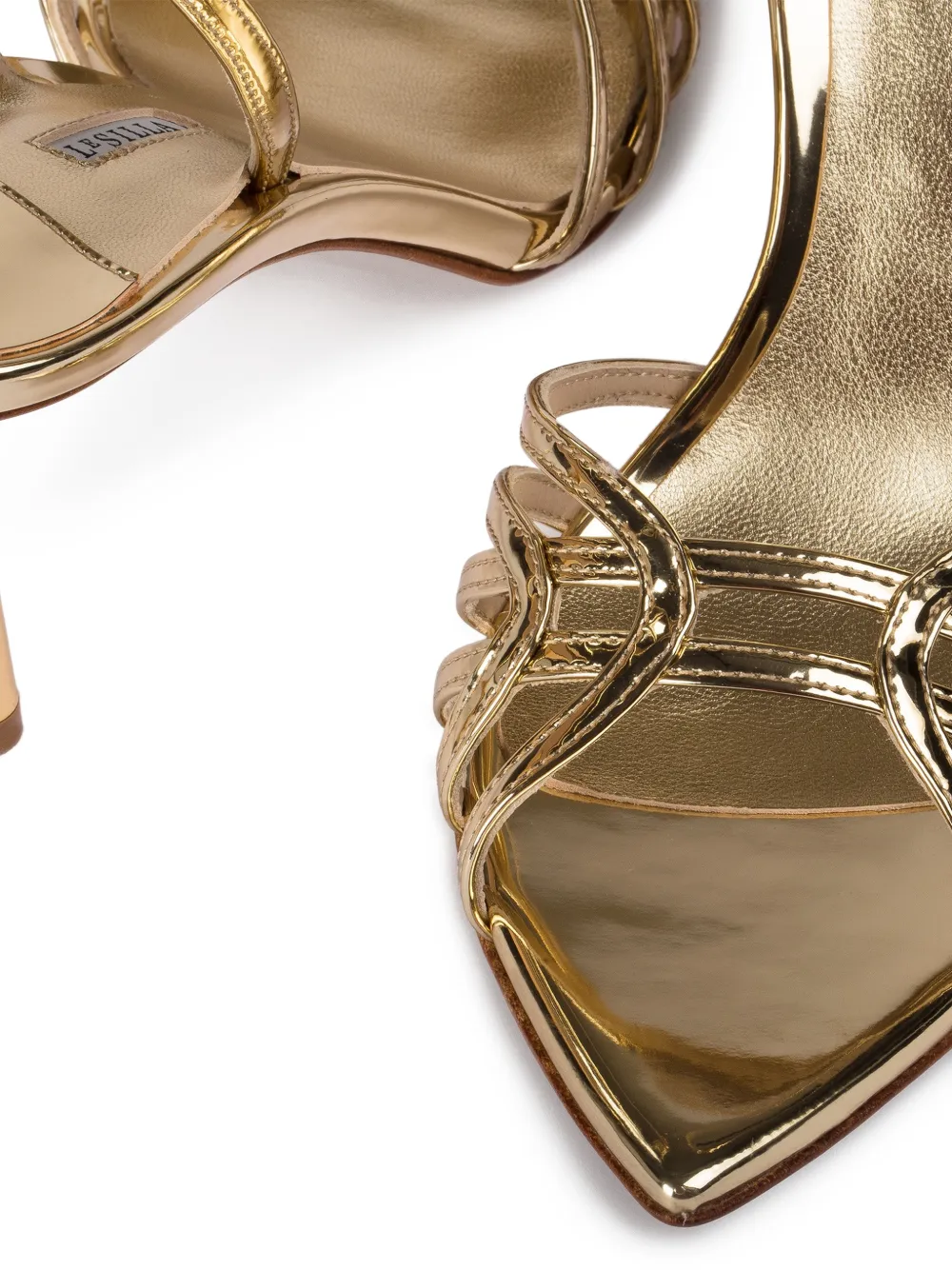 Le Silla Bella sandalen met bandjes Goud