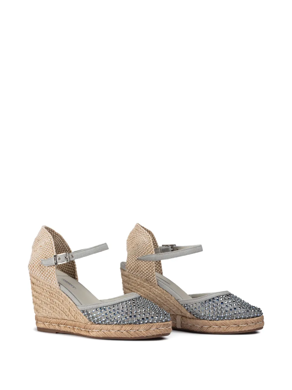 Le Silla Gilda heeled espadrilles Grijs