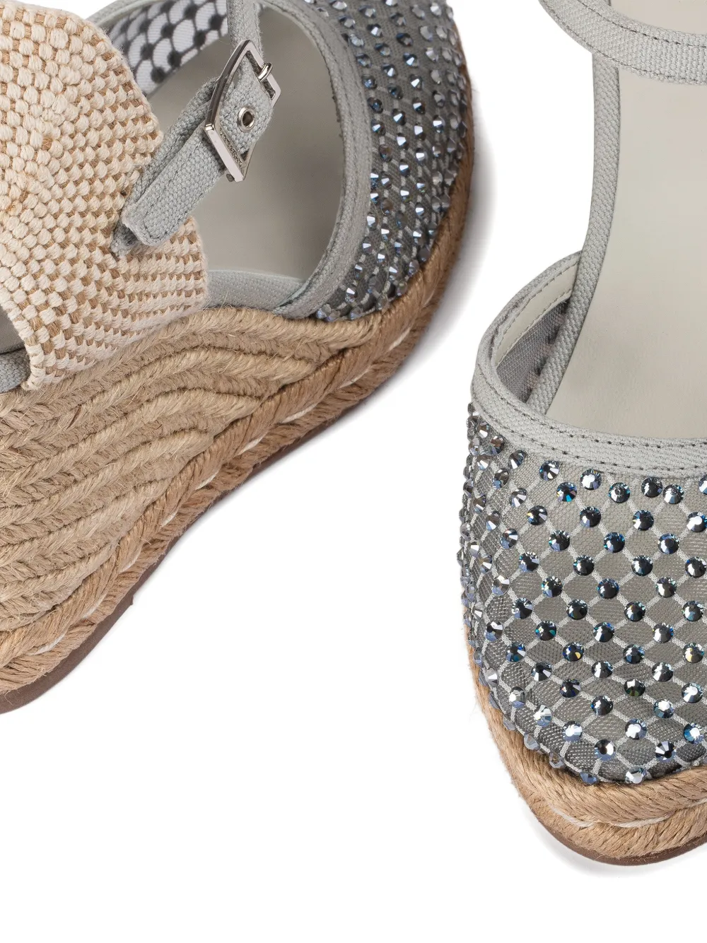 Le Silla Gilda heeled espadrilles Grijs