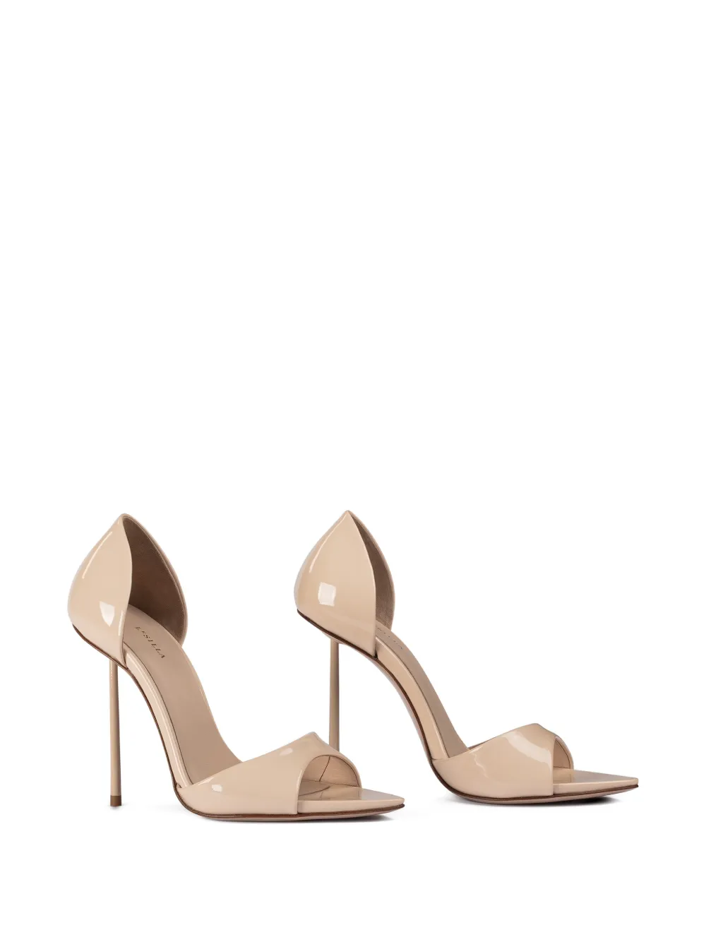Le Silla Shirley sandalen met open neus Beige