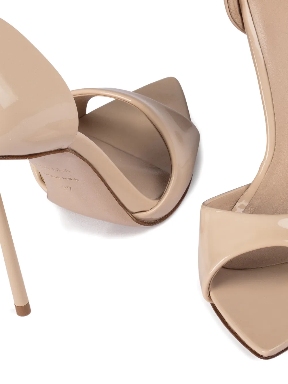 Le Silla Shirley sandalen met open neus Beige