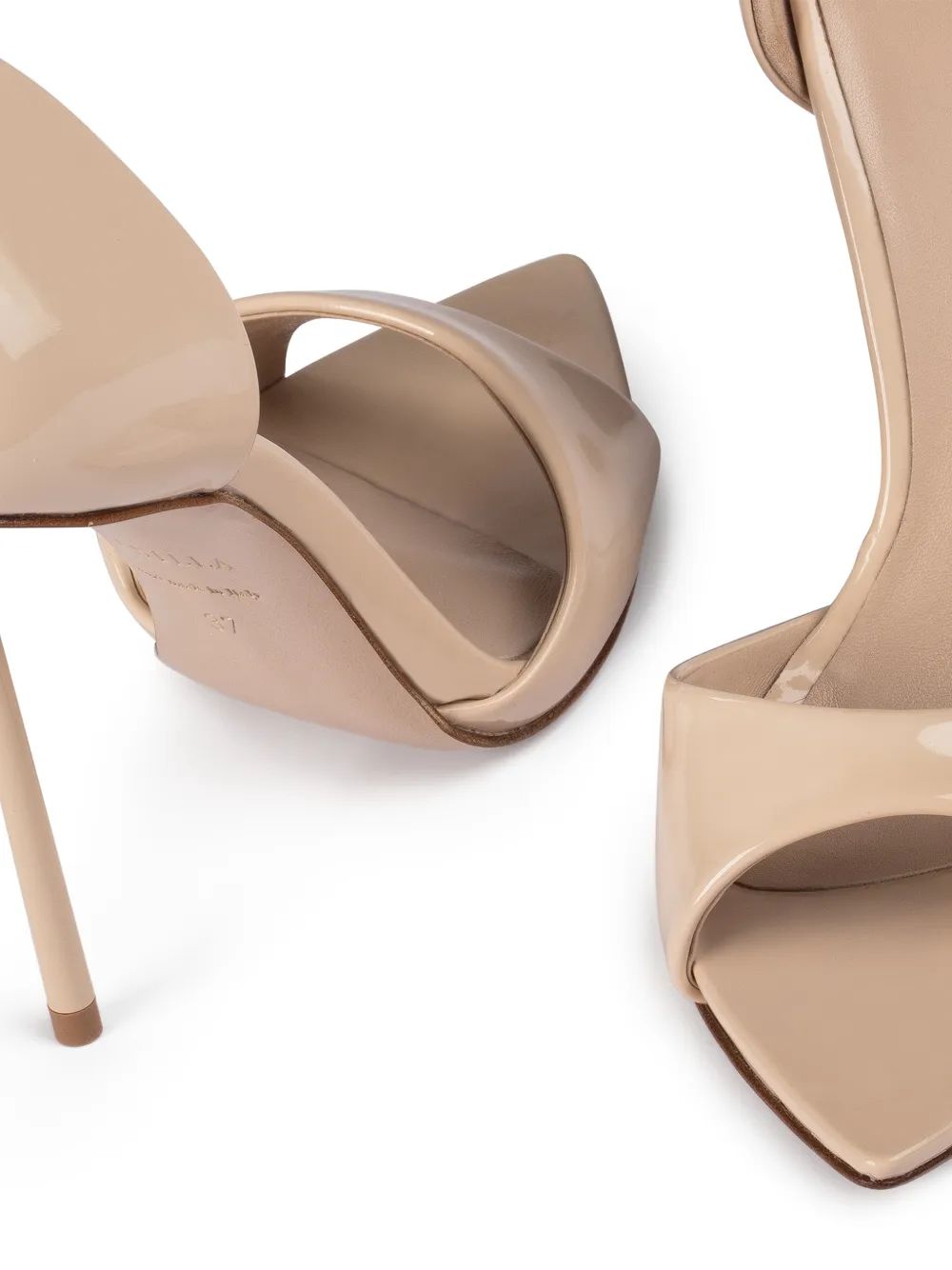 Le Silla Shirley sandalen met open neus Beige