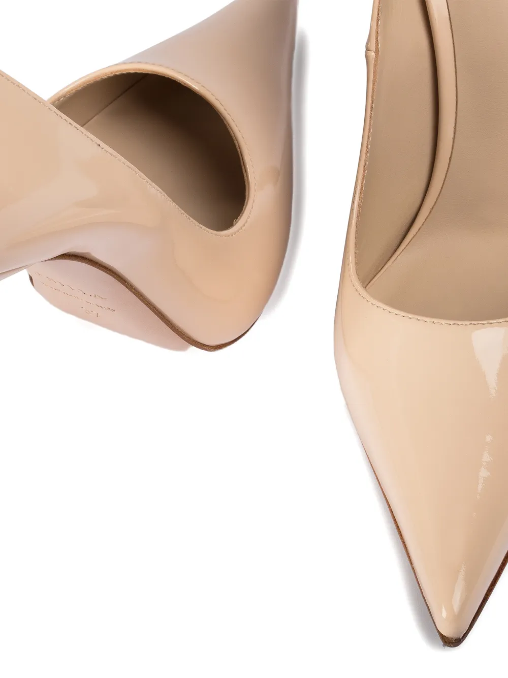 Le Silla Bella point-toe pumps Beige