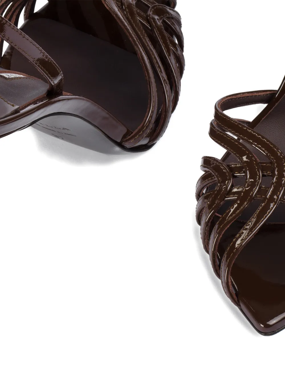 Le Silla Embrace sandalen met hak Bruin