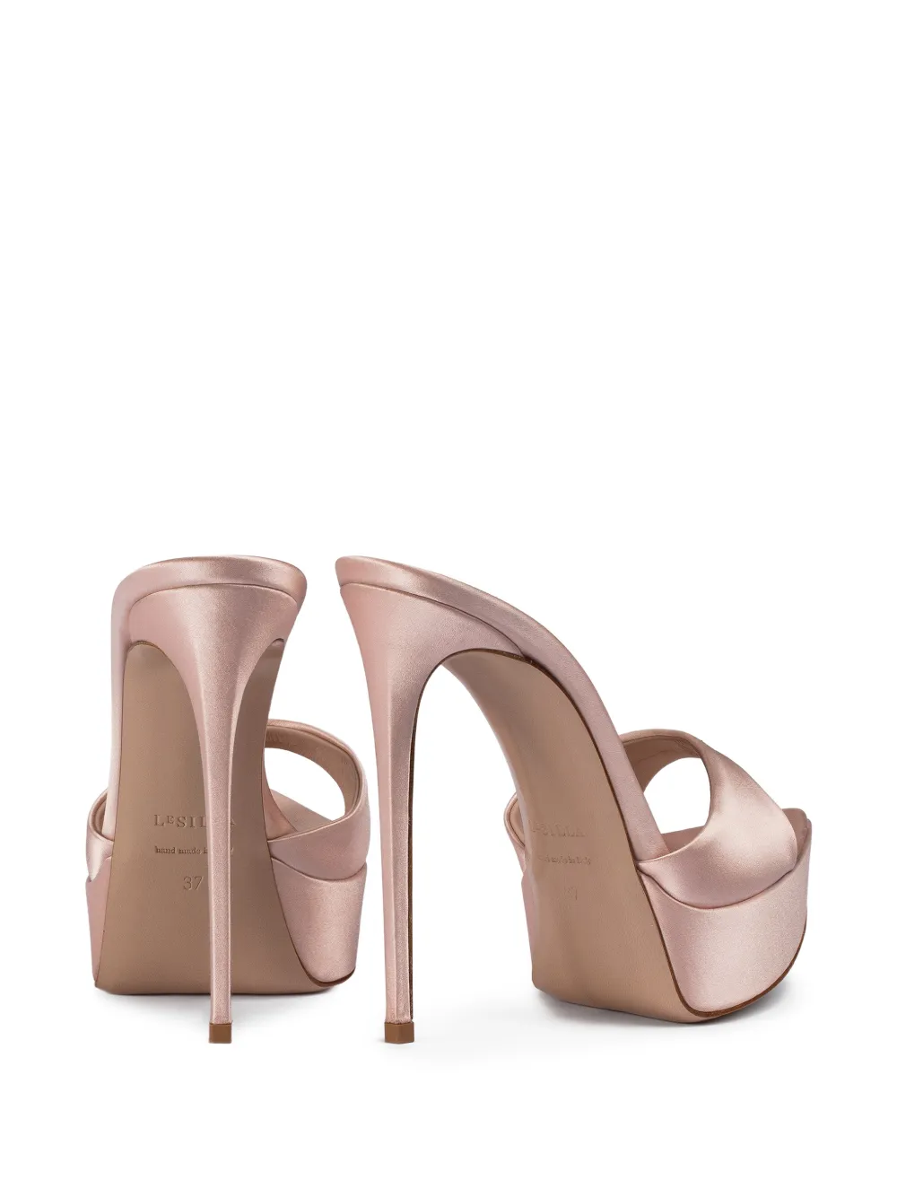 Le Silla Sandalen met plateauzool Roze