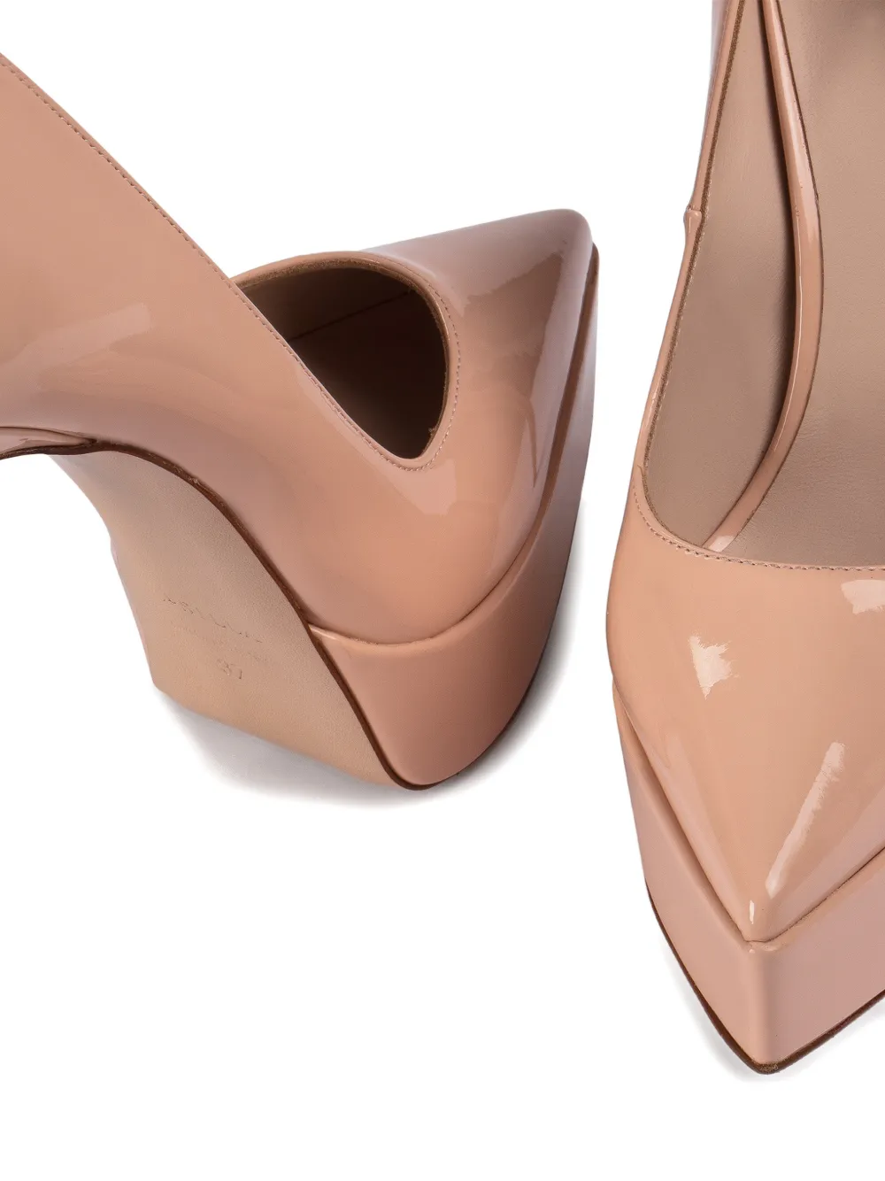 Le Silla Uma platform pumps Beige