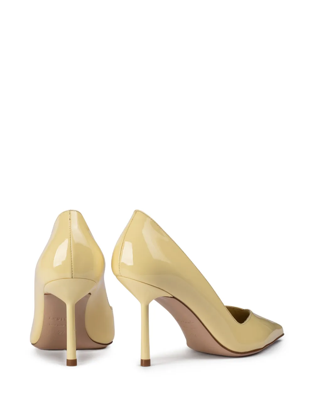 Le Silla Vivienne pumps met hak Geel
