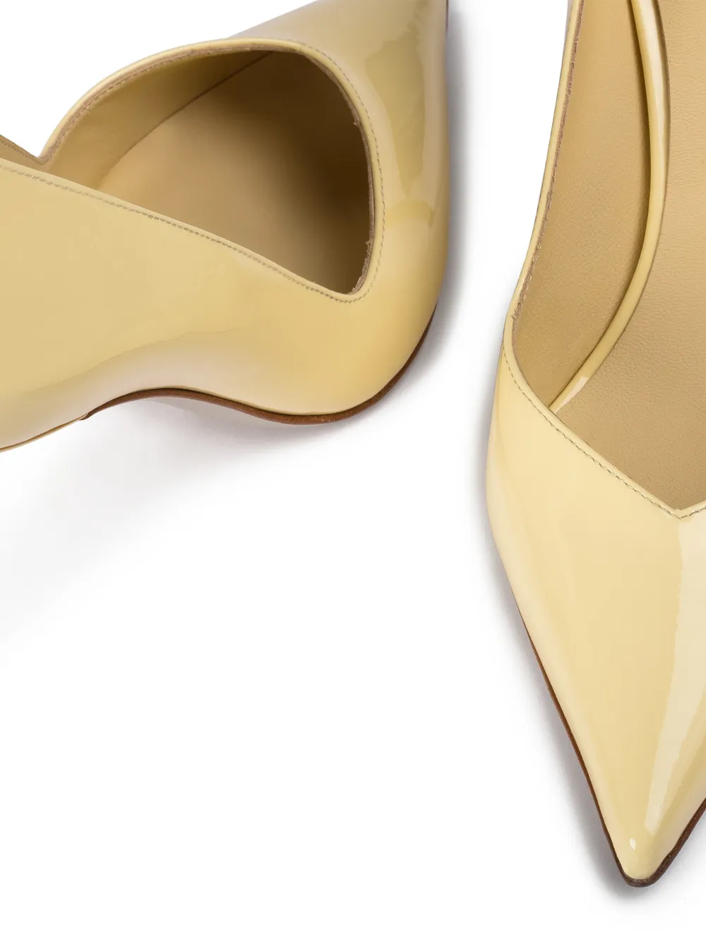 Le Silla Vivienne pumps met hak Geel