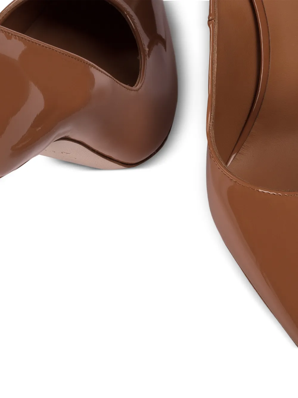 Le Silla Eva lakleren pumps Bruin