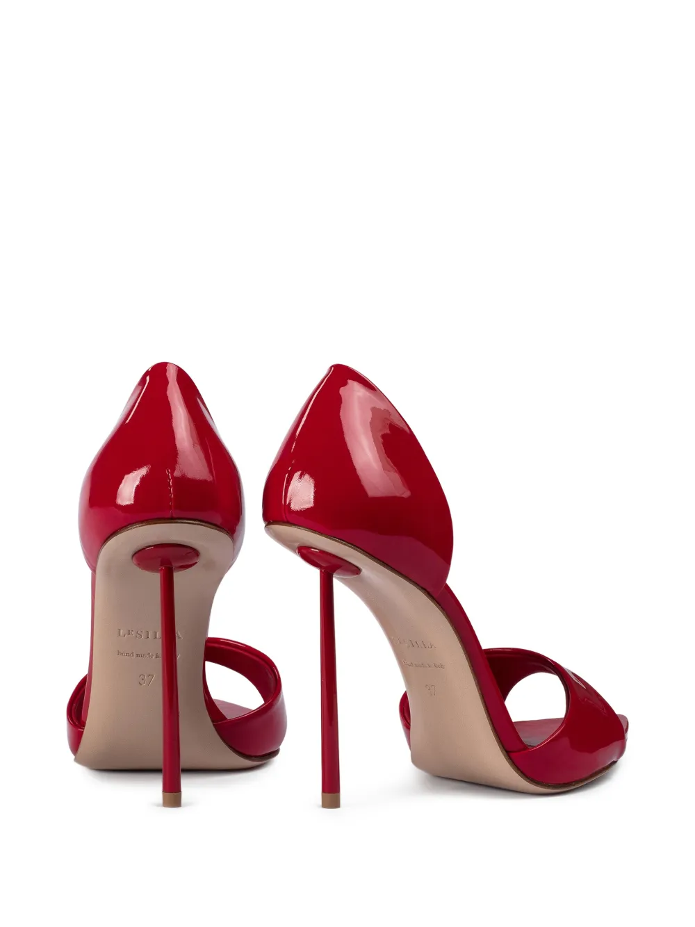 Le Silla Shirley stiletto sandalen Rood