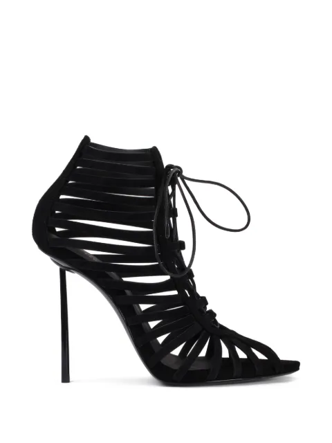 Le Silla Cage lace-up ankle boots