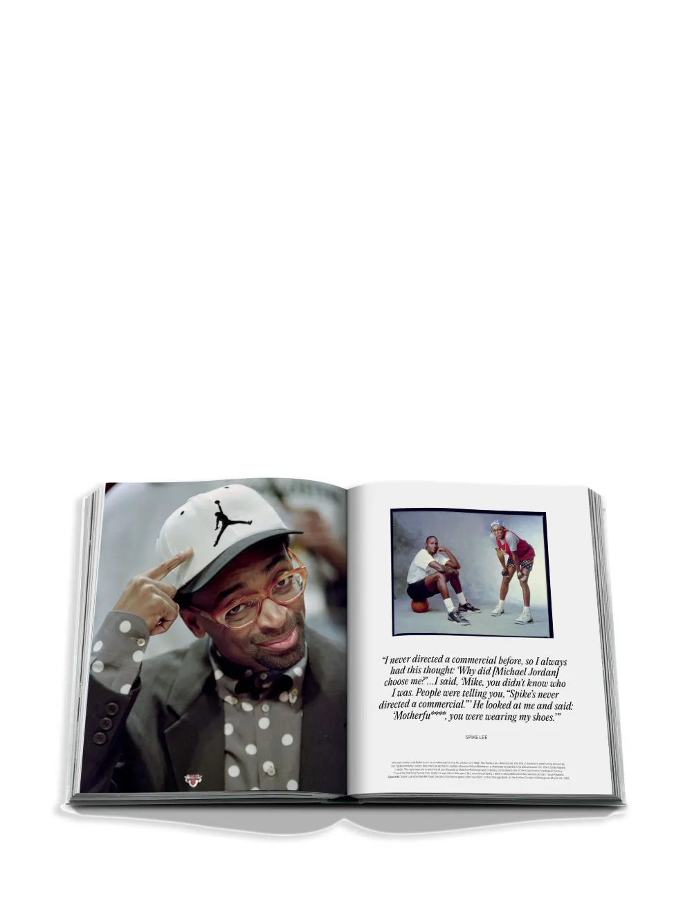 Assouline Air Jordan Photography Book In White
