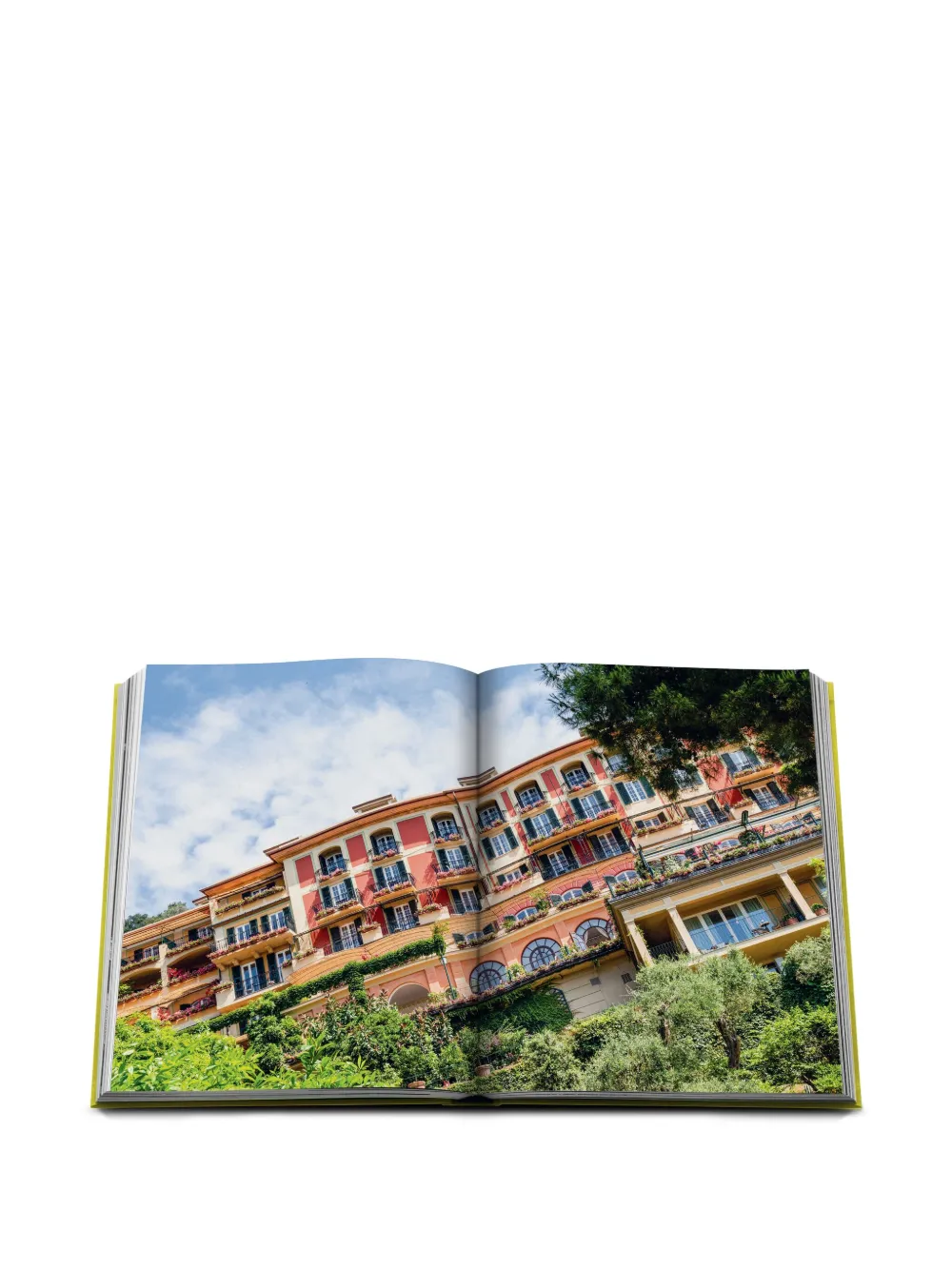 Assouline Splendido Radiant Stage Portofino Book In Green