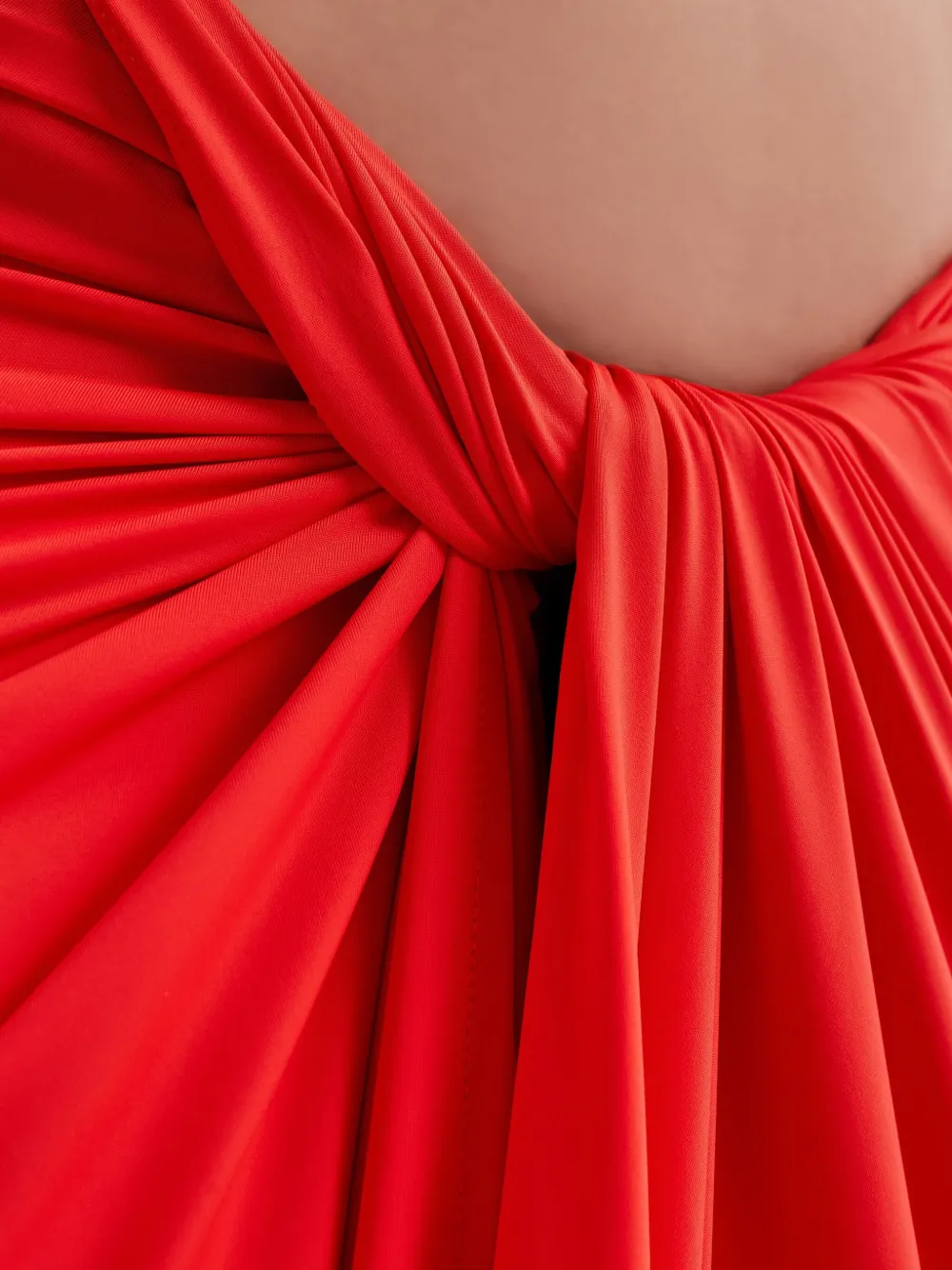 Lenny Niemeyer Bio Knot Touch Sarong Cayenne In Red