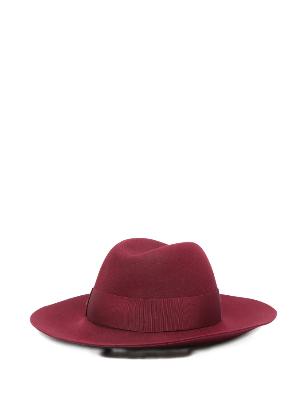 Borsalino Claudette Ribbon-detail Hat In Brown