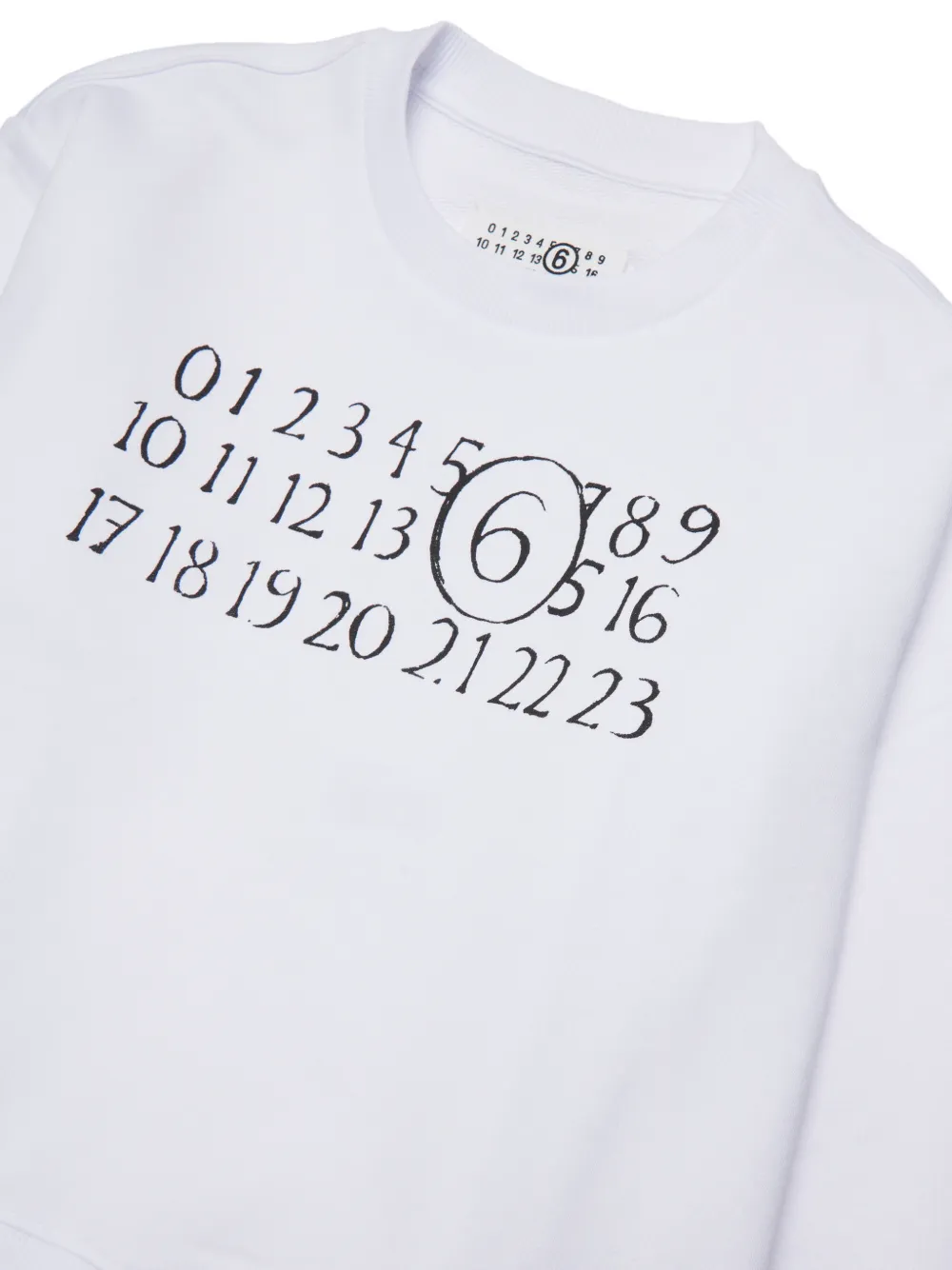 MM6 Maison Margiela Kids Trui met lange mouwen Wit