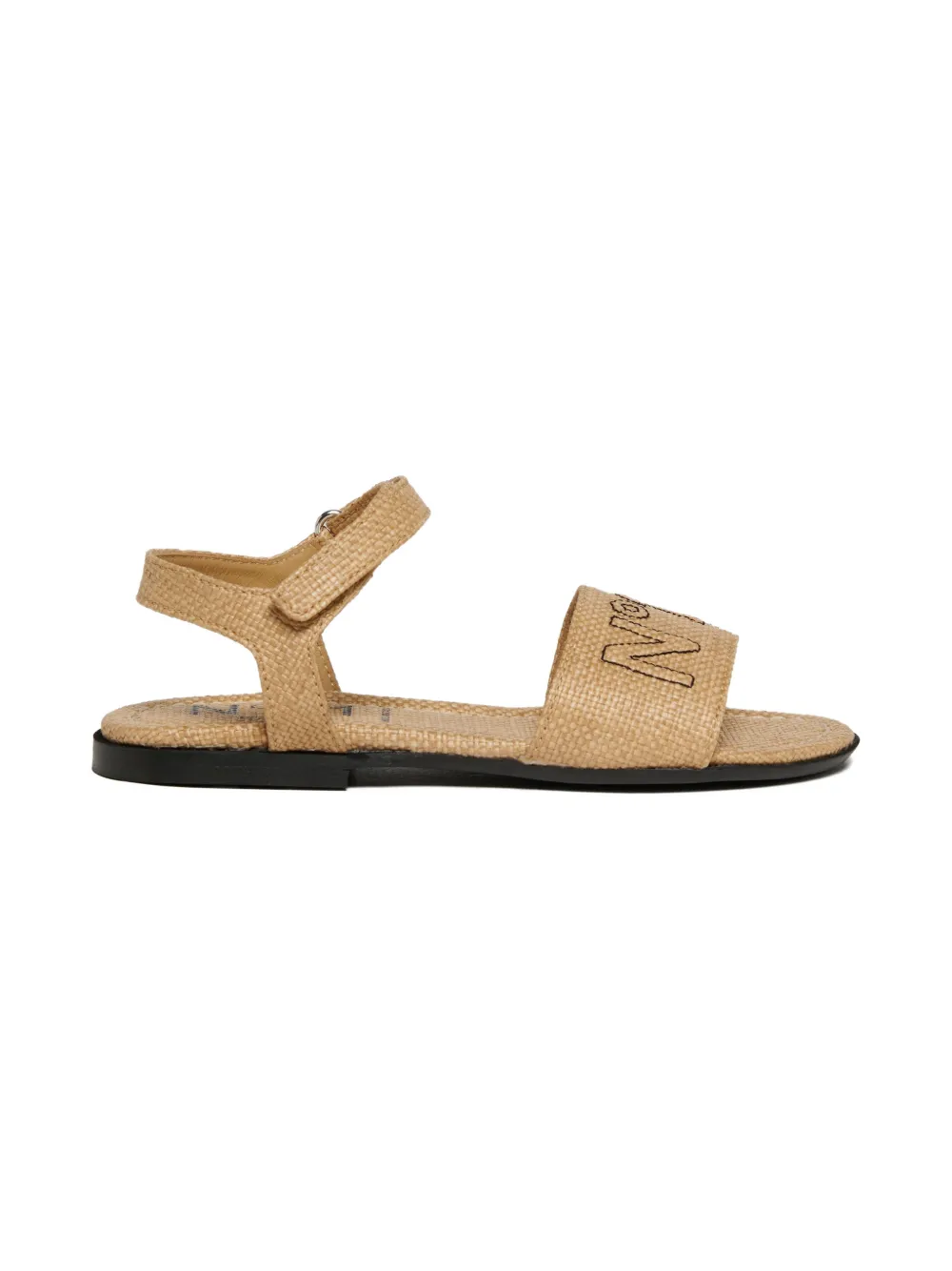 Nº21 Kids Sandalen met geborduurd logo Beige
