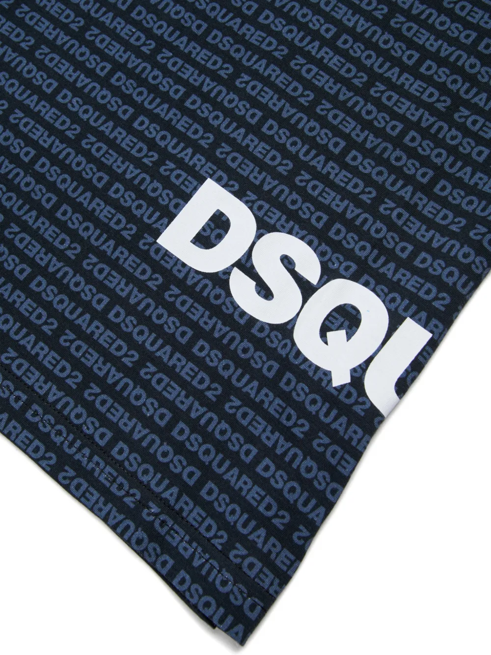 DSQUARED2 KIDS T-shirt met logoprint Blauw