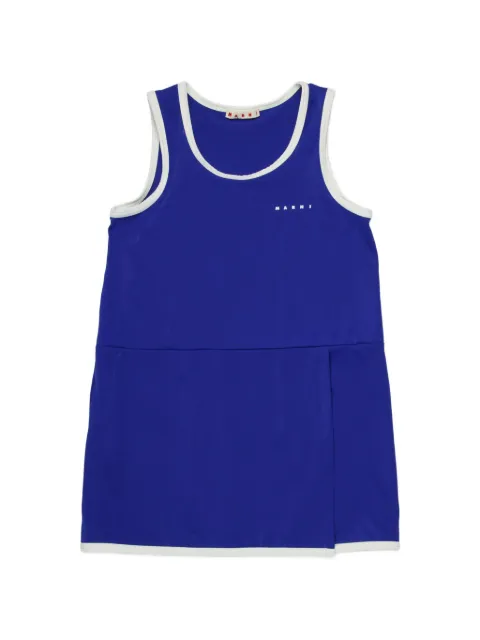 Marni Kids contrast-trim swimsuit
