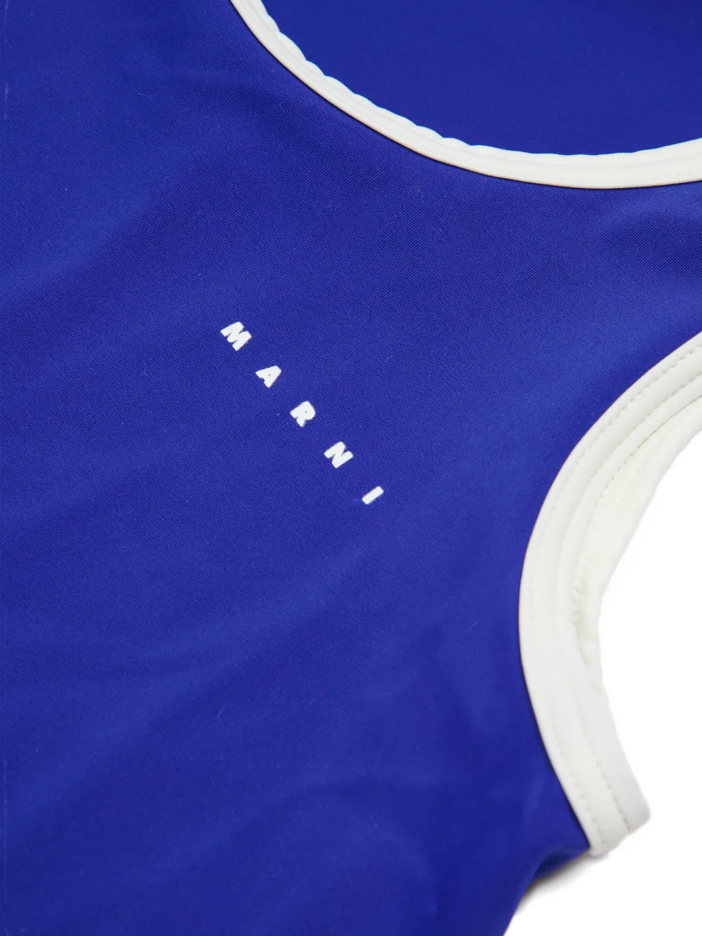 Marni Kids Badpak met contrasterende afwerking Blauw