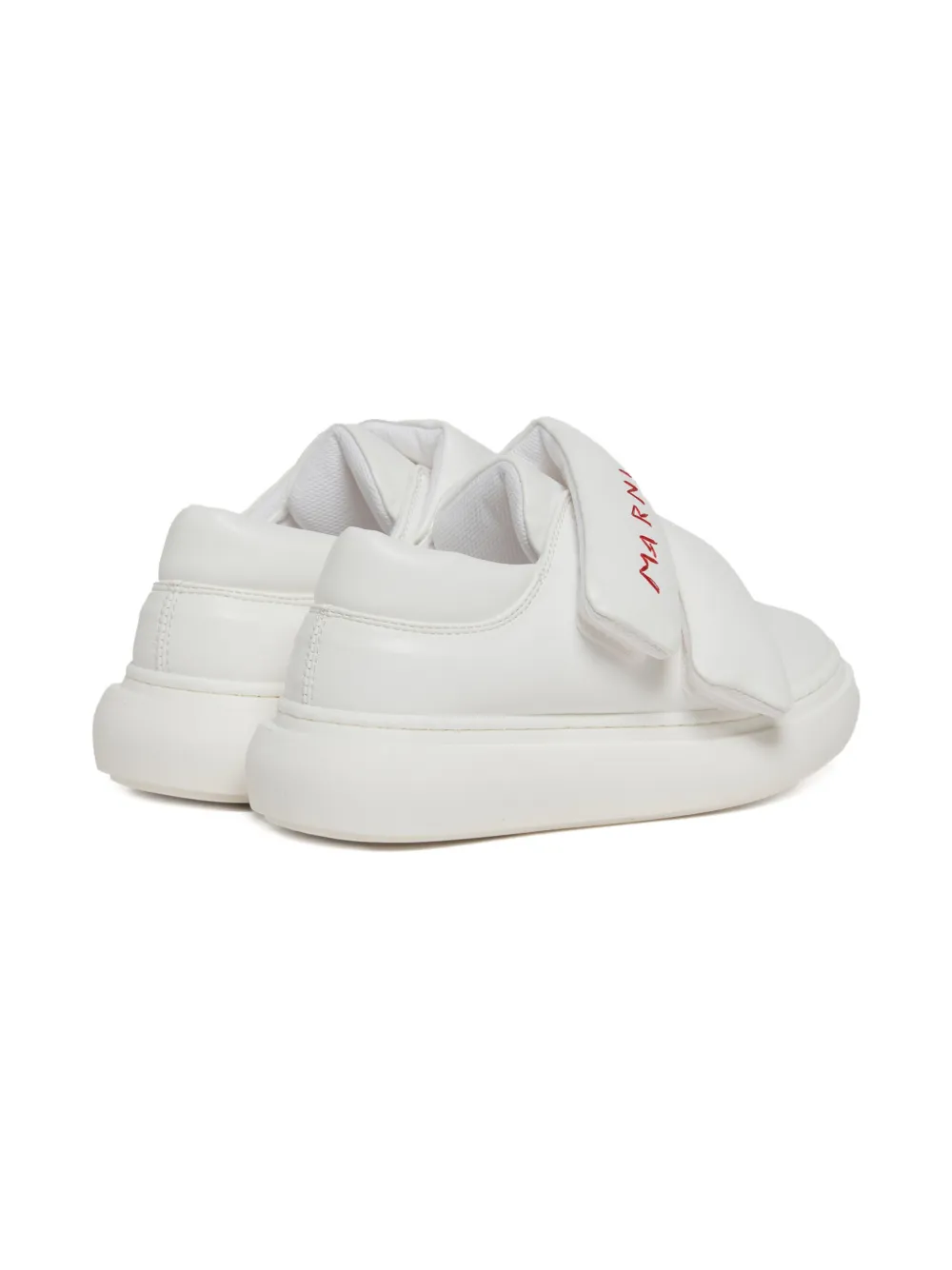 Marni Kids Sneakers met logoprint Wit