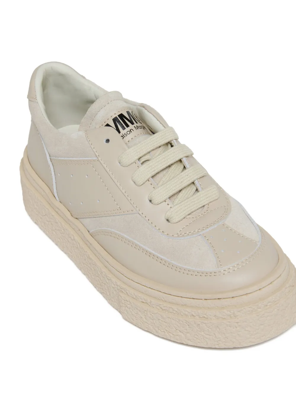 MM6 Maison Margiela Kids Sneakers met plateauzool Beige