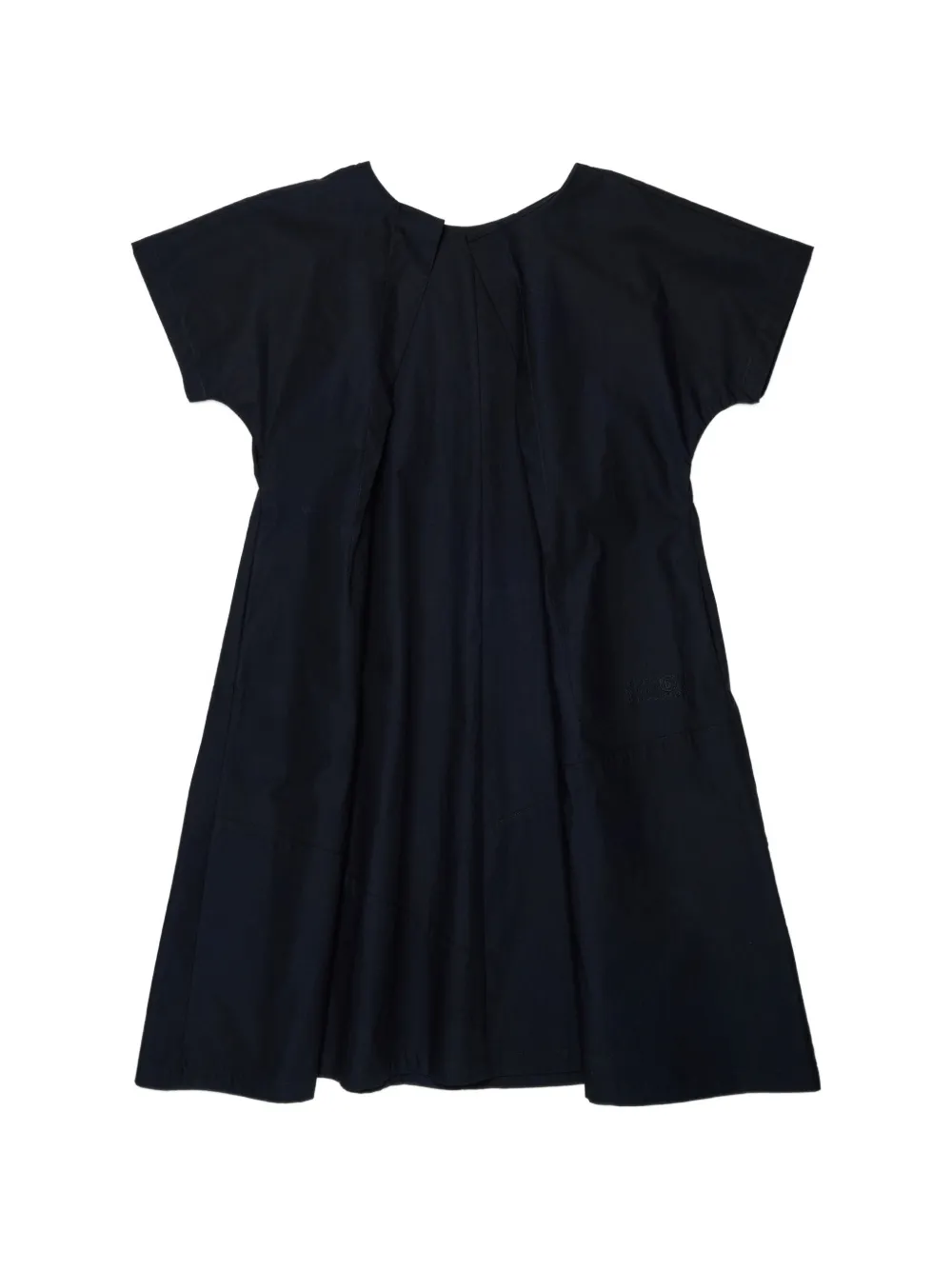 MM6 Maison Margiela Kids Abito corto a maniche corte - Blu