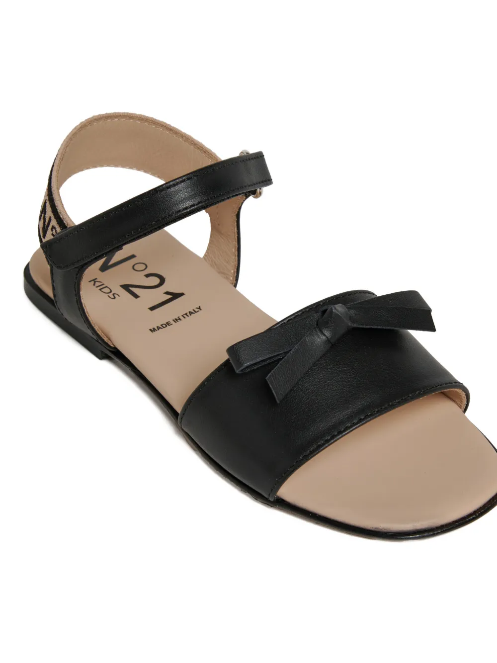 Nº21 Kids Sandalen met strikdetail Zwart