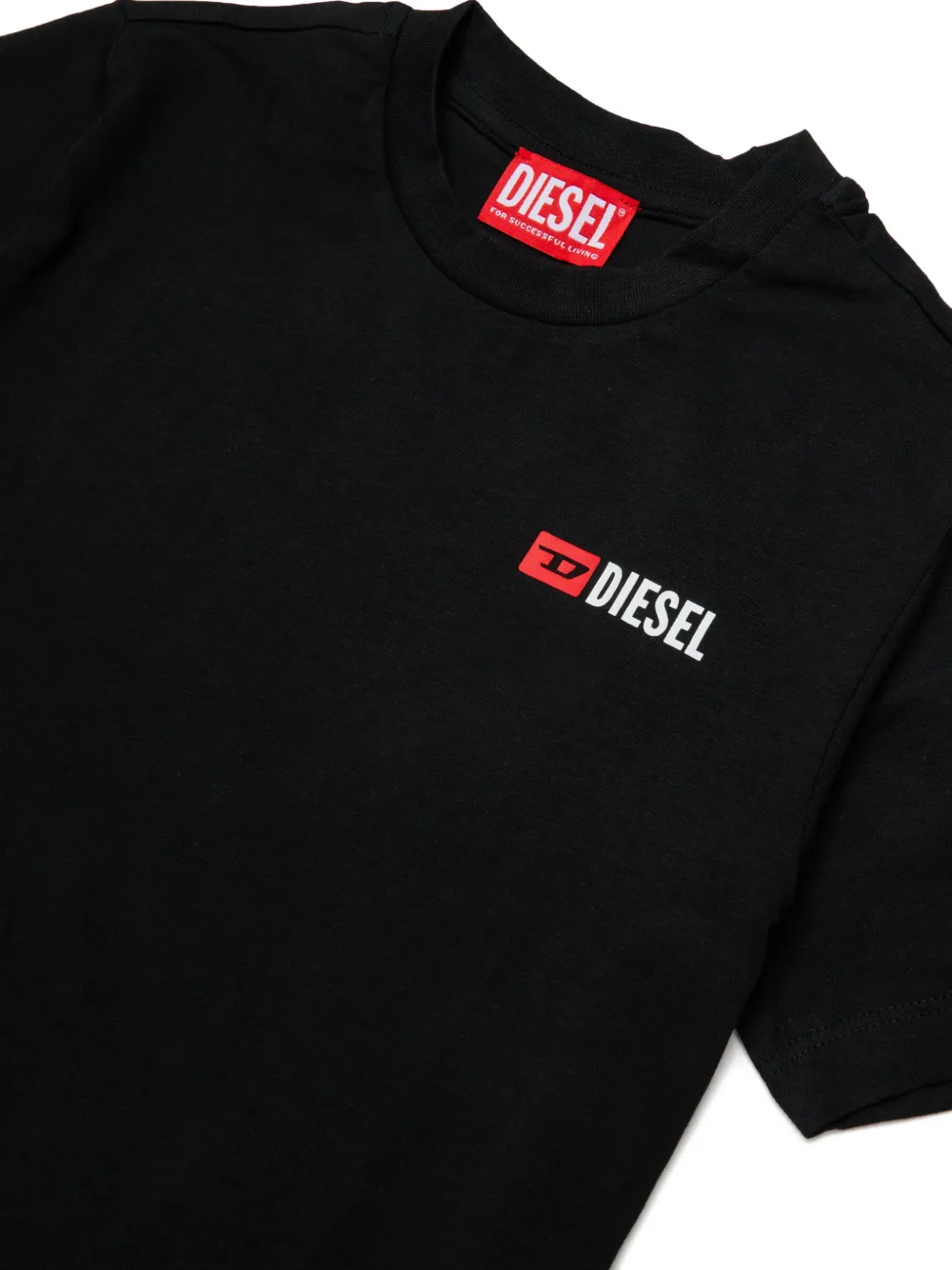Diesel Kids Utrim T-shirt Zwart