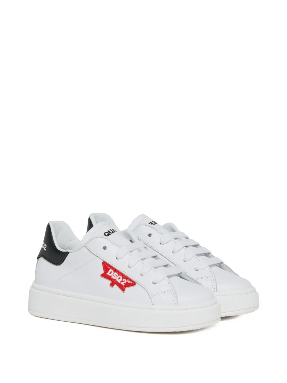 DSQUARED2 KIDS logo sneakers - Bianco