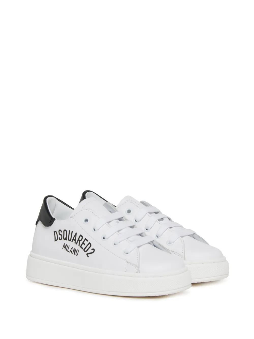 DSQUARED2 KIDS Sneakers met logo Wit