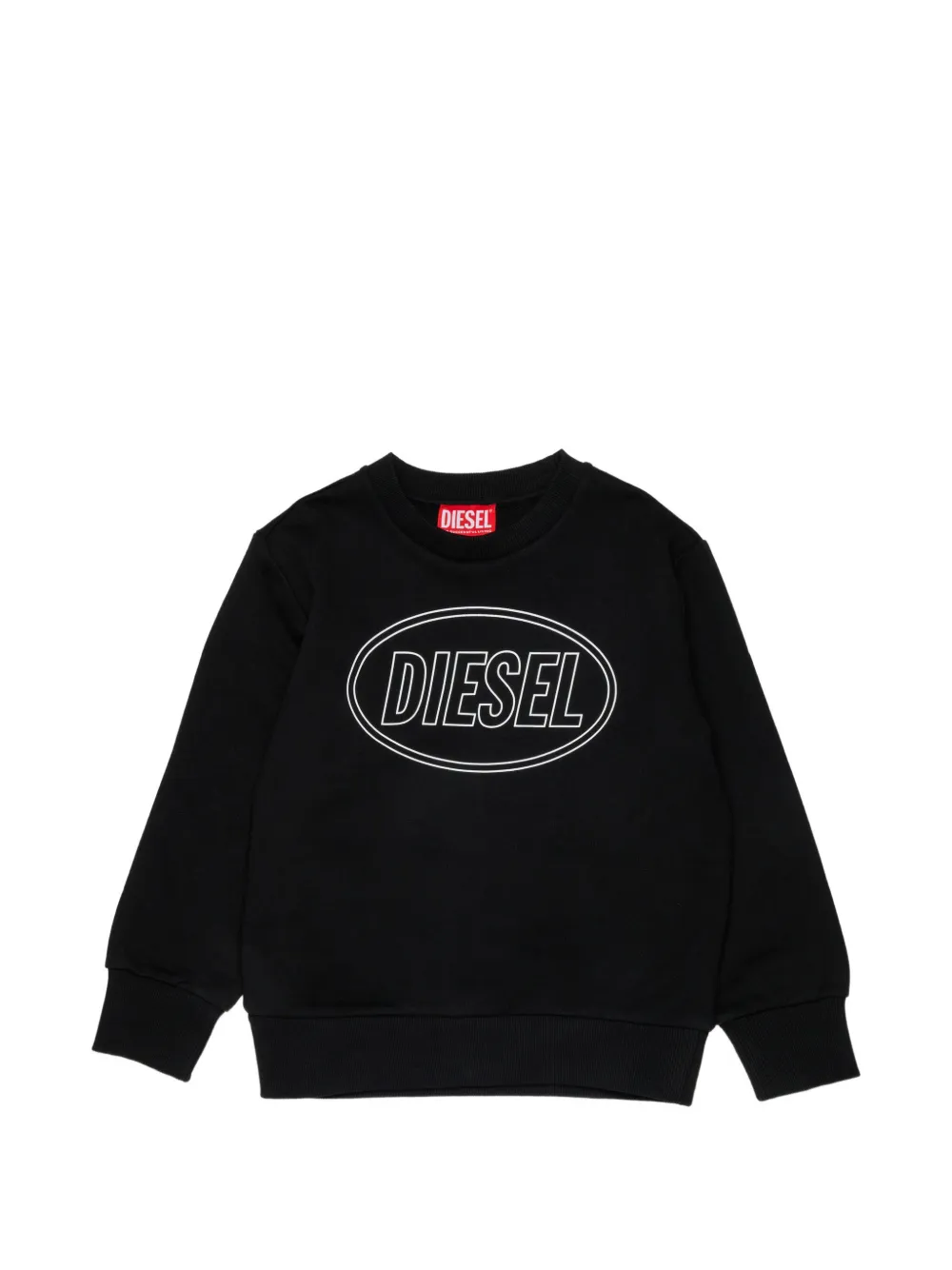 Diesel Kids Scircle Over sweatshirt - Nero