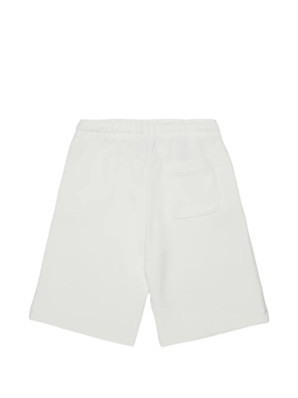Diesel Kids Shorts met trekkoord en logopatch Wit